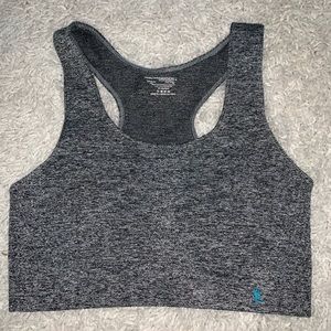 Grey Sports Bra